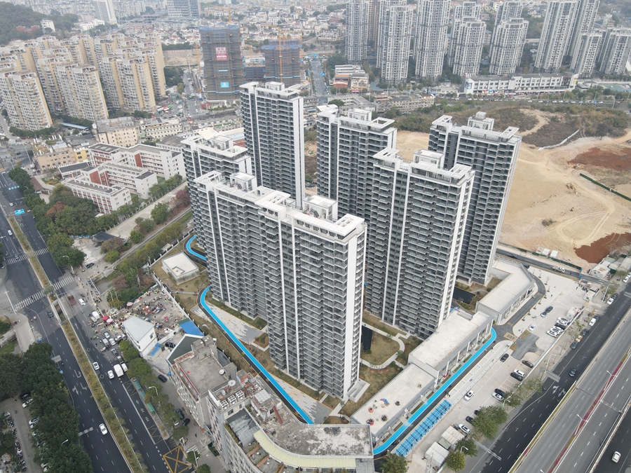 中建海峽兩福州安置房項(xiàng)目竣工
